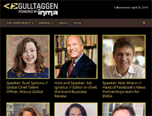 Tablet Screenshot of 2011.gulltaggen.no