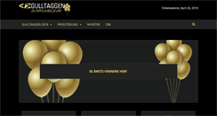 Desktop Screenshot of gulltaggen.no